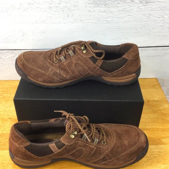 Earth Origins Shoes - Earth Origins Carter Brown Suede Shoes, Size 9W